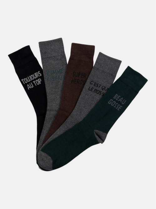 Lot de 5 chaussettes...