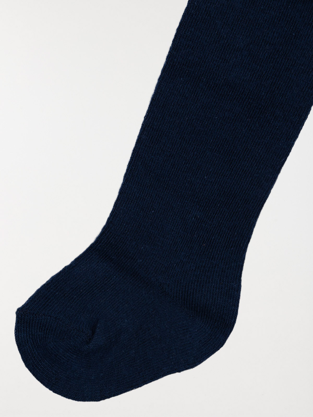 Collants chauds côtelés bébé navy