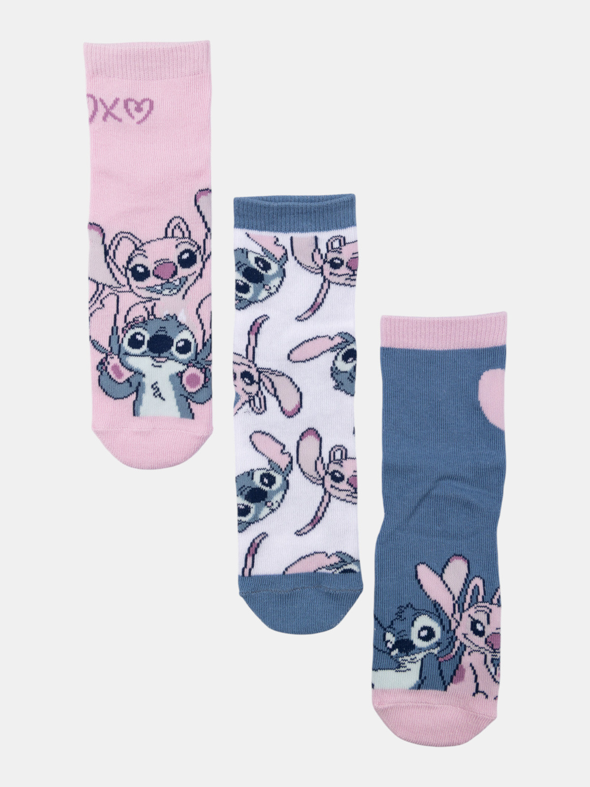 Lot 3 chaussettes Stitch fille Lot 3 chaussettes Stitch fille