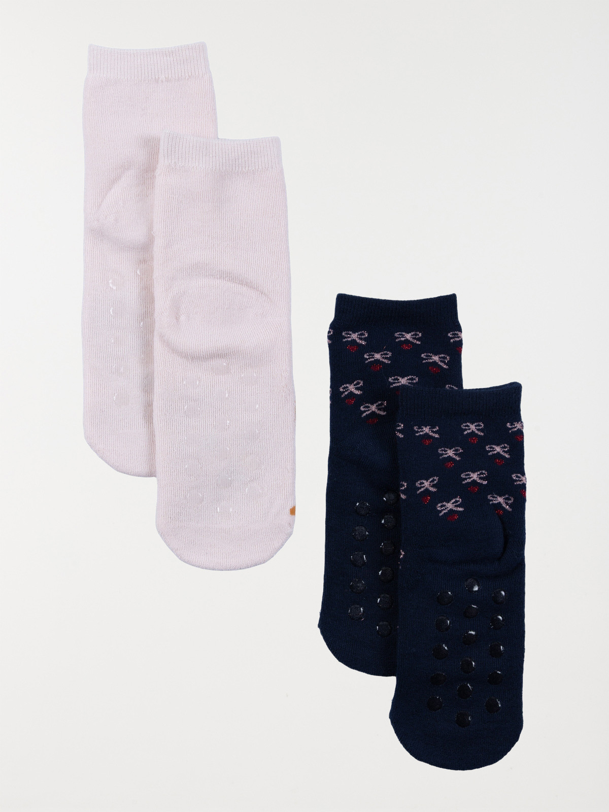 Lot 2 paires chaussettes ourson fille