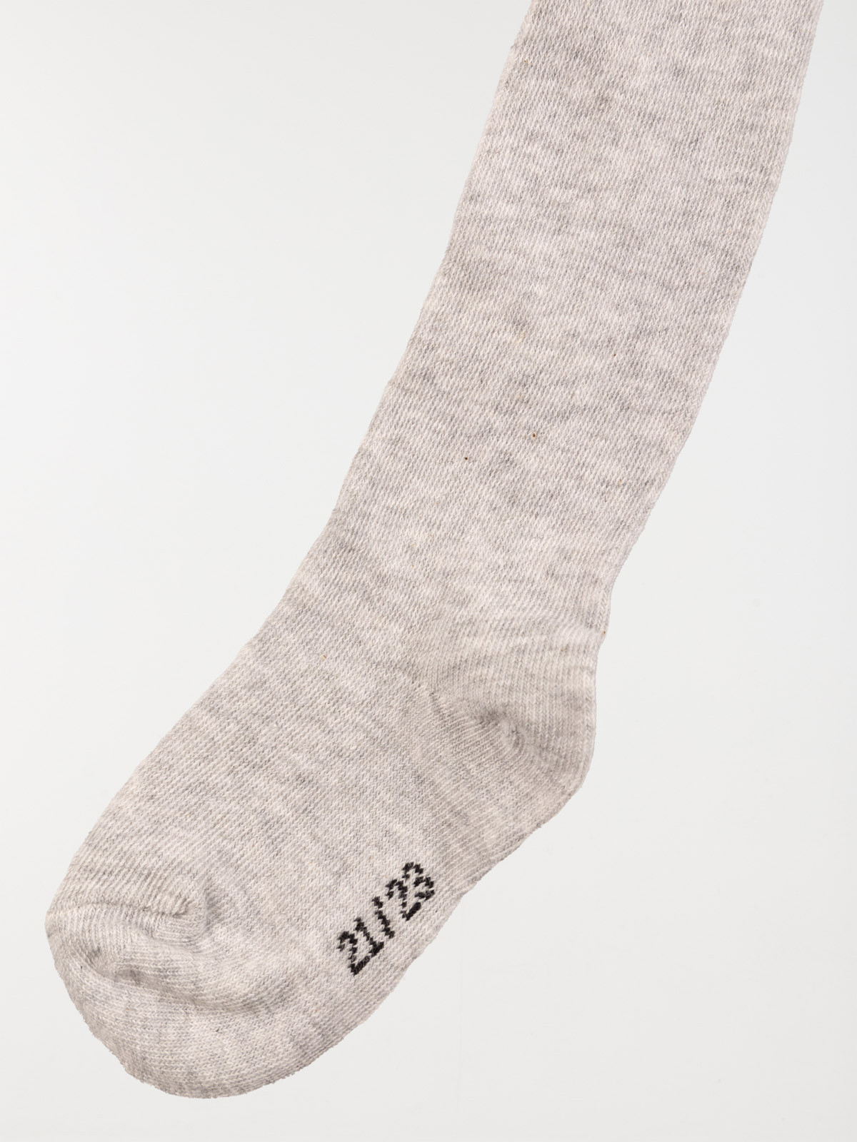 Collant chaud gris chiné fille