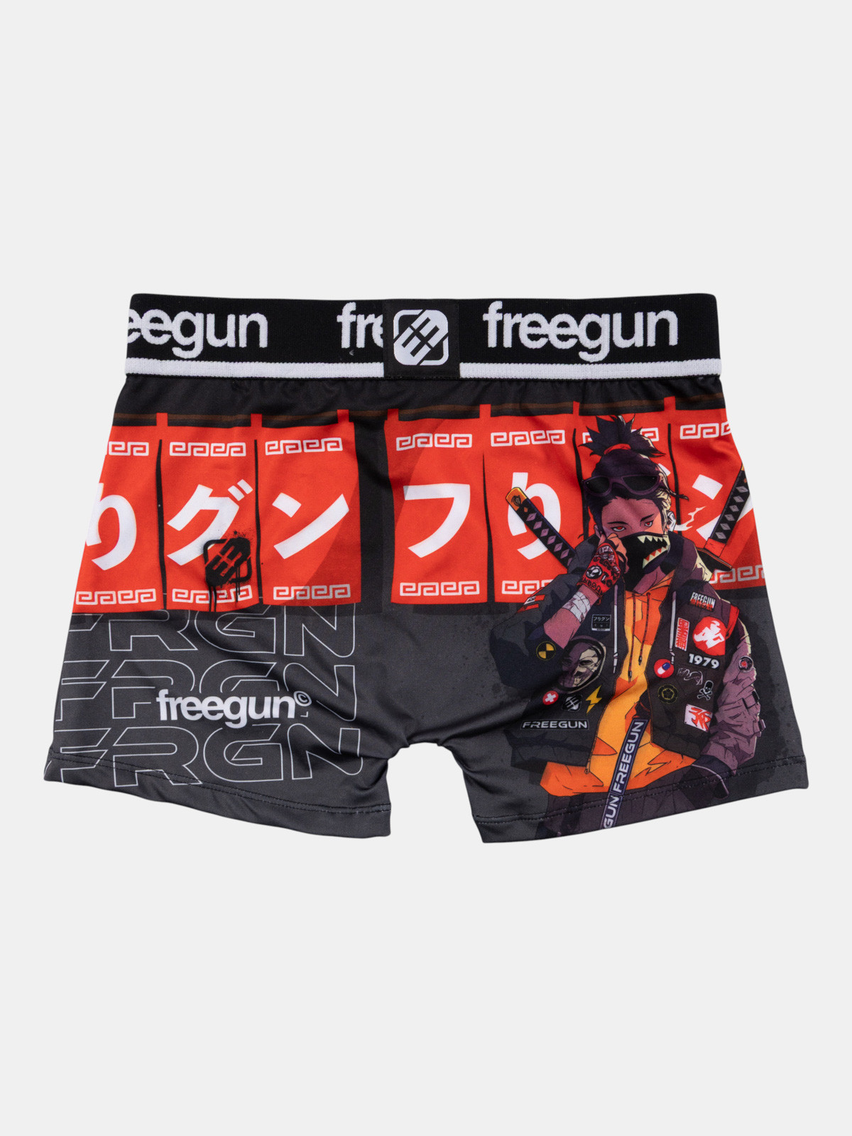 Boxer FREEGUN motif manga garçon Boxer FREEGUN motif manga garçon