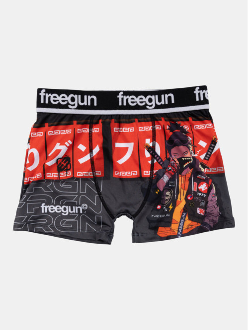 Boxer FREEGUN motif manga...