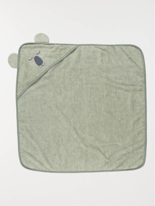 Carré de bain et gant koala bébé