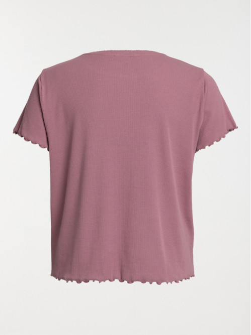 Haut de pyjama mauve grande...