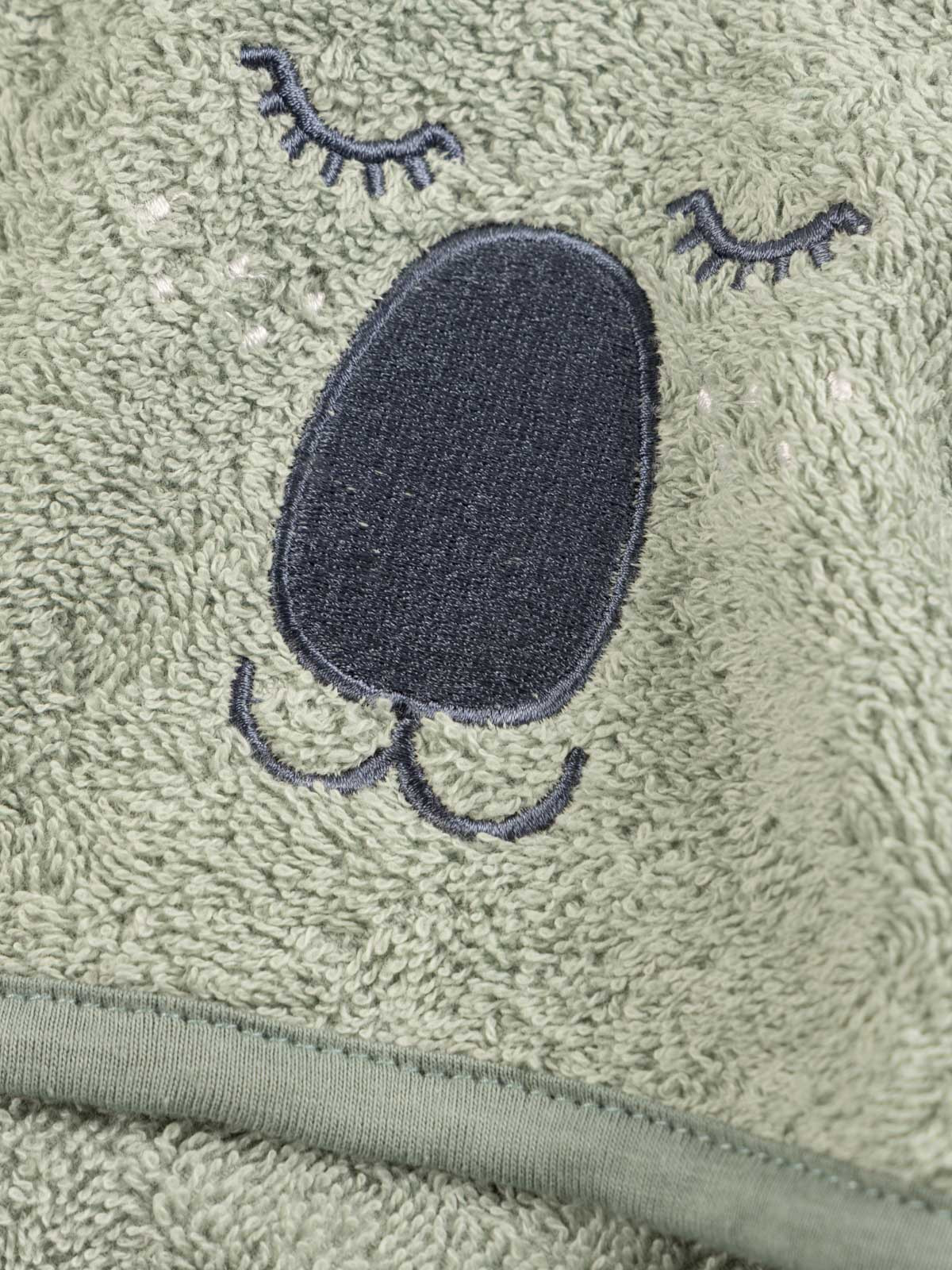 Carré de bain et gant koala bébé