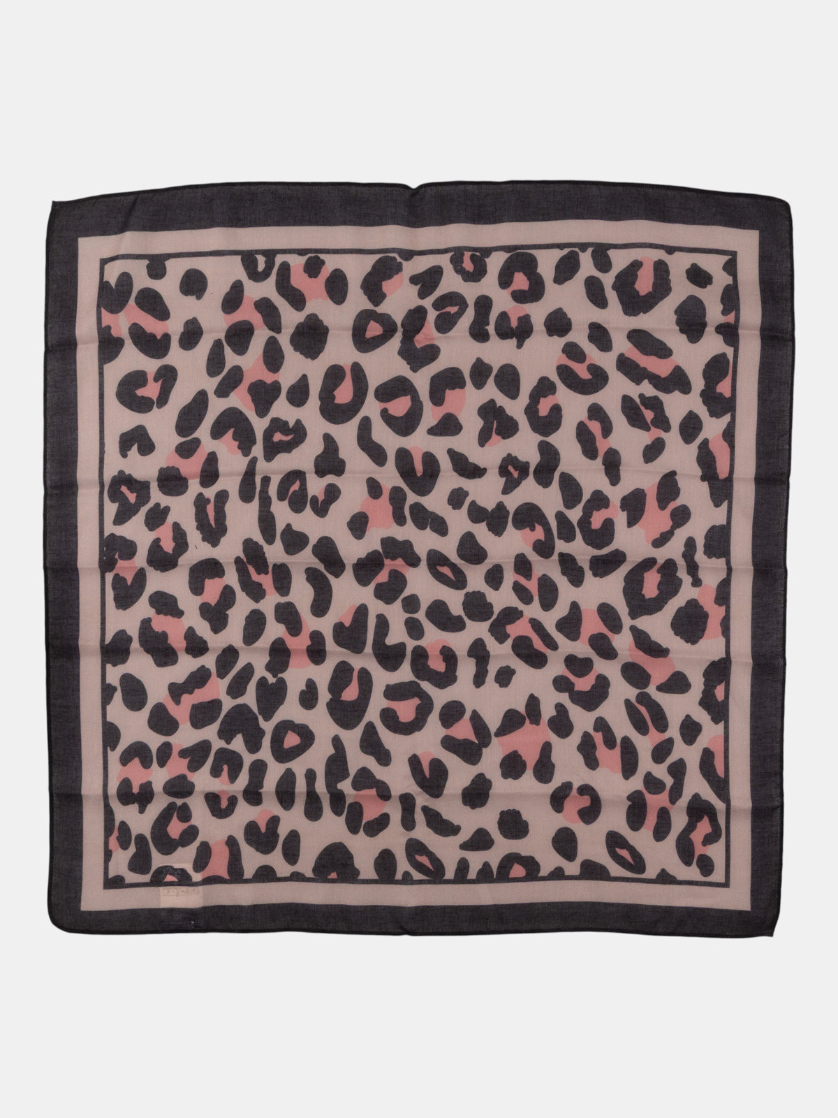 Foulard motif léopard femme