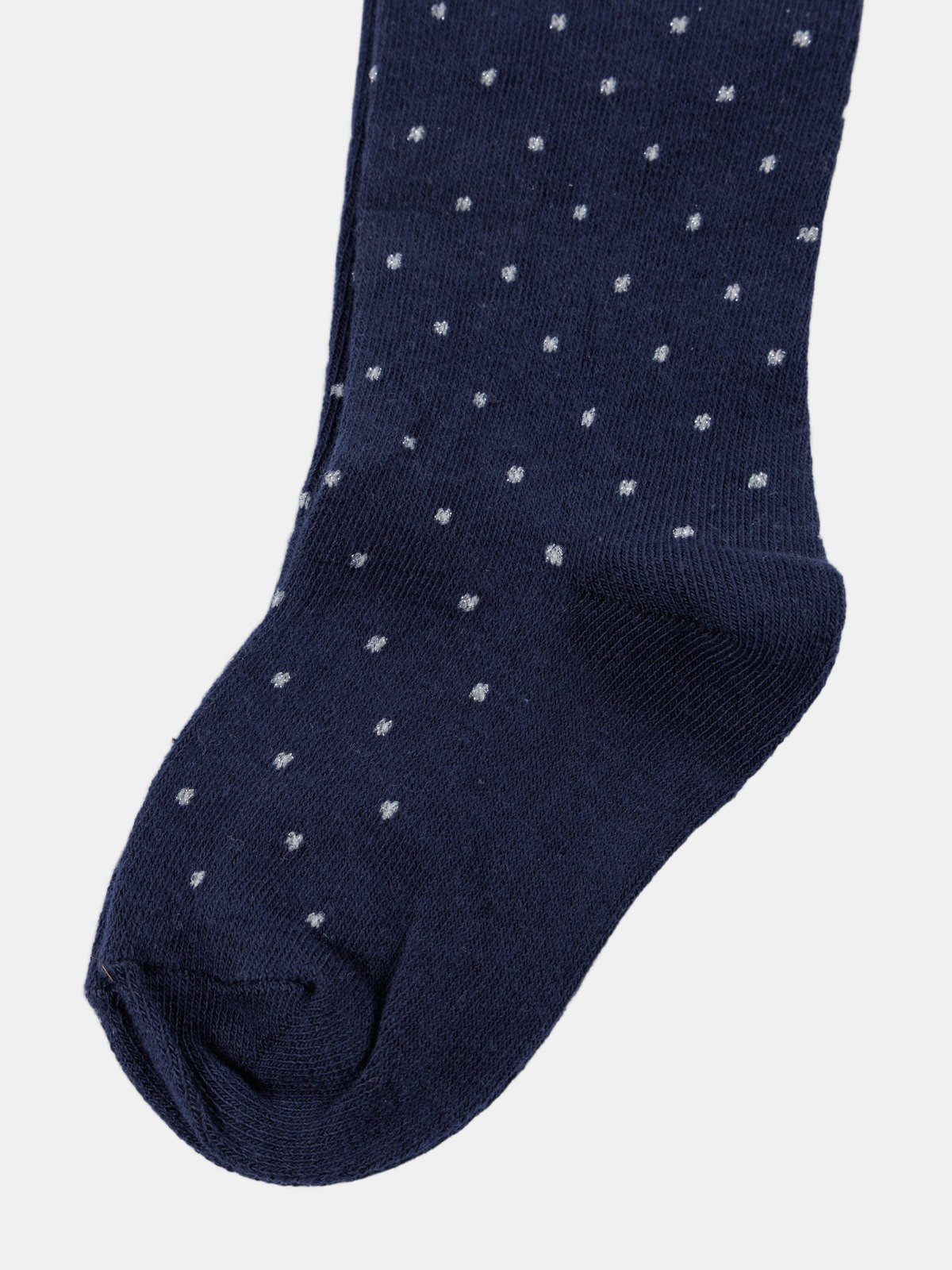 Collants chauds à pois fille