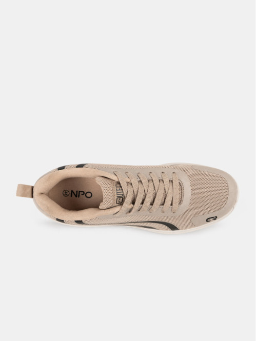 Baskets de sport beige...