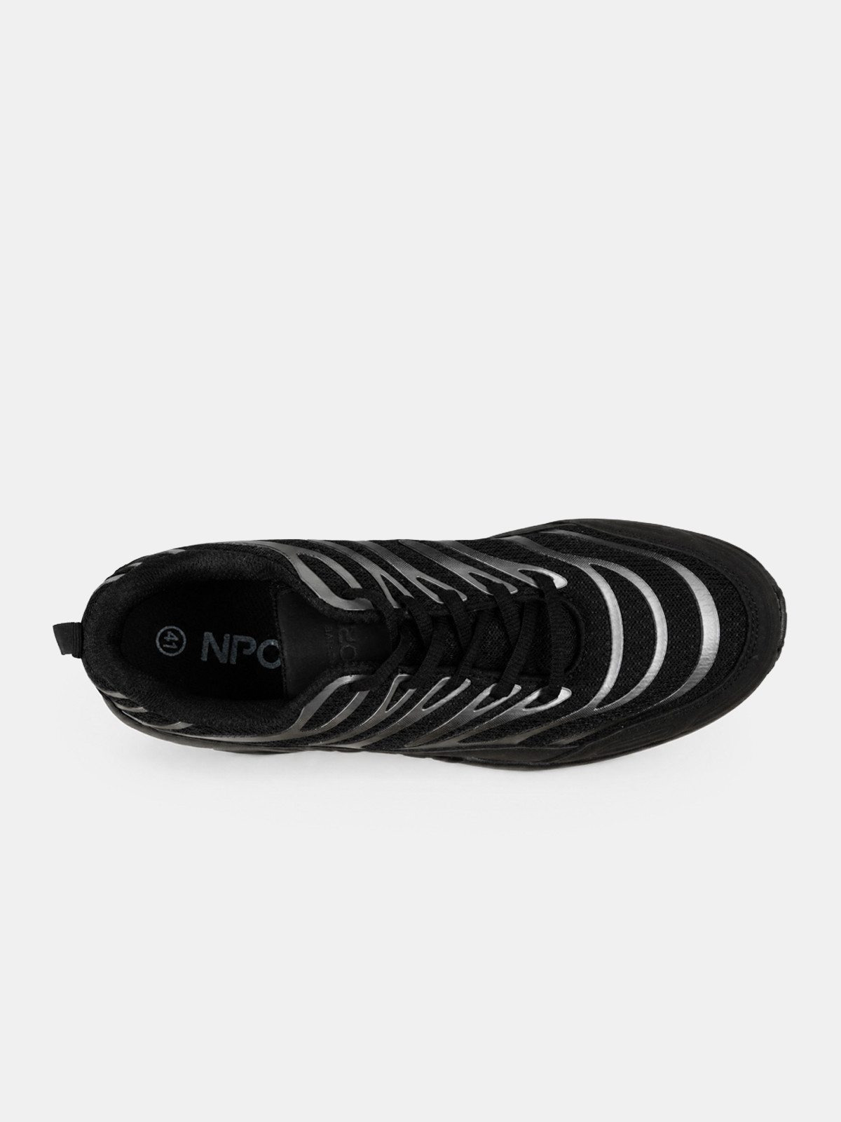 Baskets de sport noires homme (40-46) Baskets de sport noires homme (40-46)