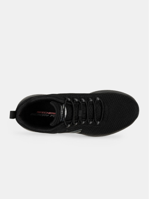 Basket noire Skechers homme...