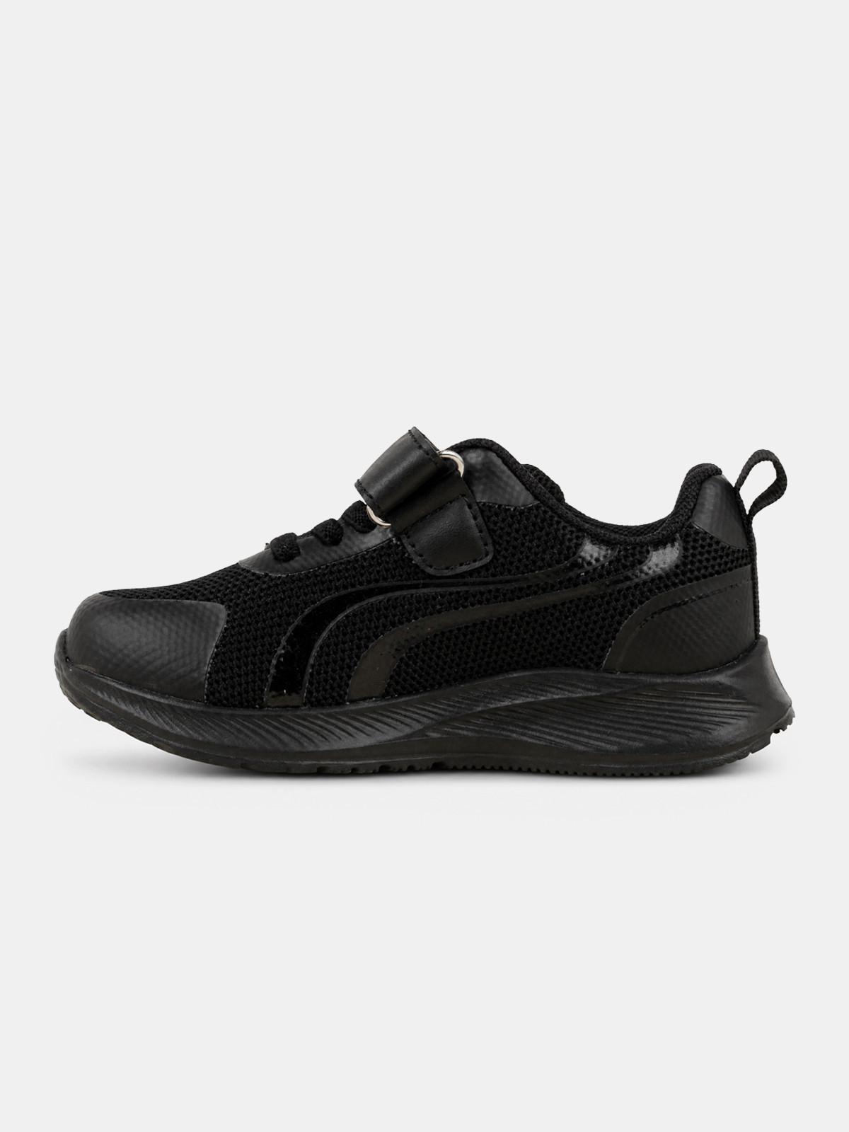 Baskets noires sport garçon (24-30) Baskets noires sport garçon (24-30)