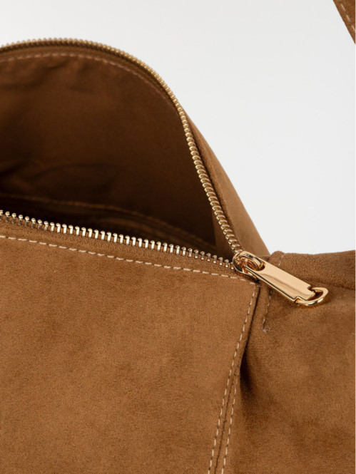 Sac cabas pompon femme