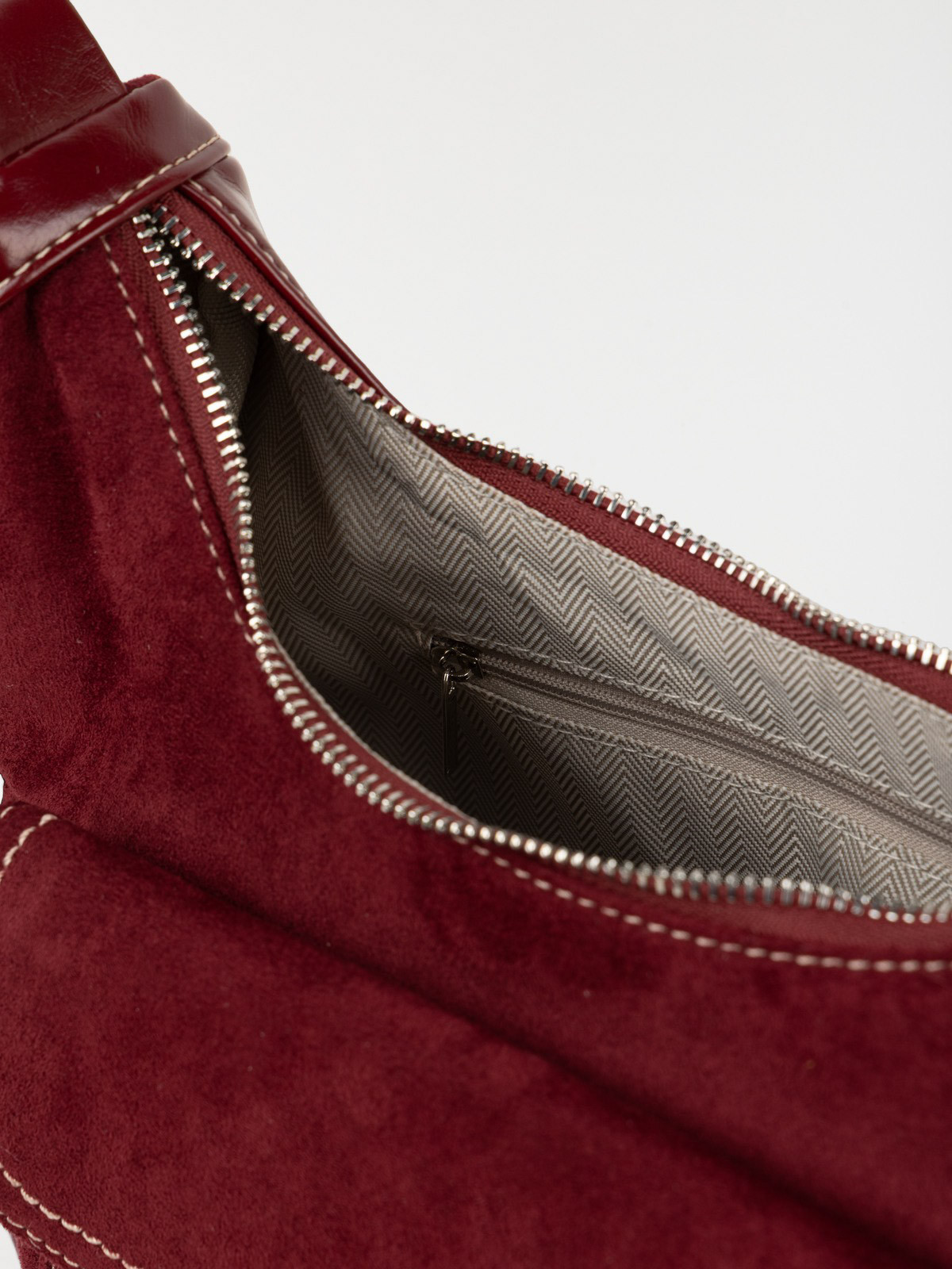 Sac main anse avec boucles femme