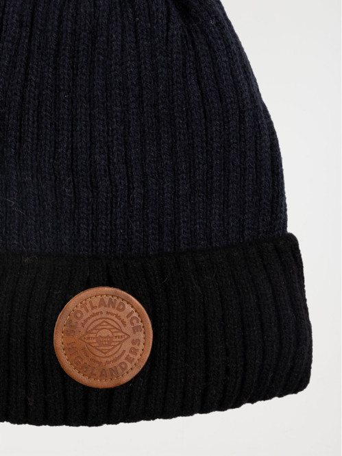 Bonnet bicolore doublure...