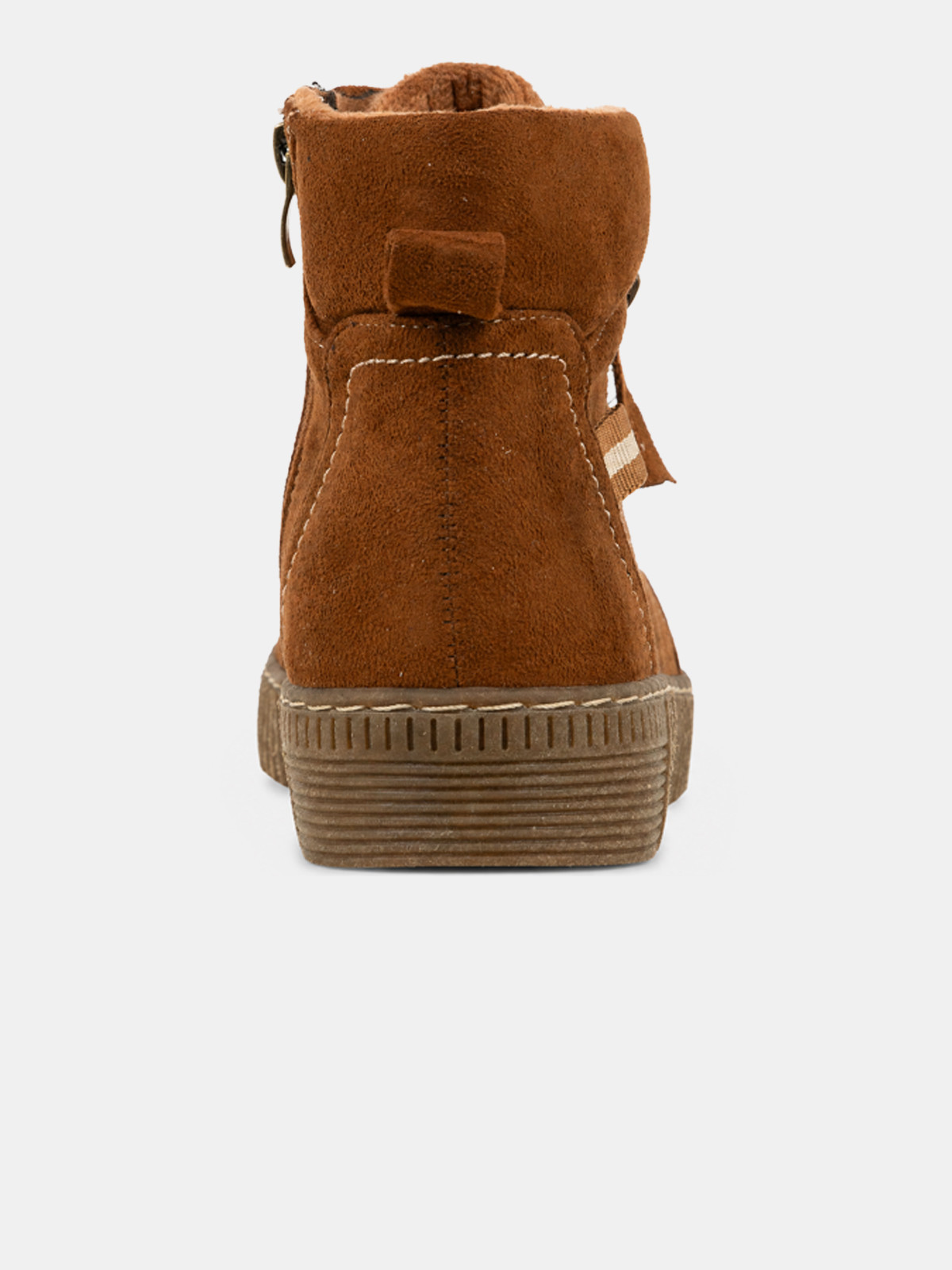 Baskets montantes marron femme (36-41)
