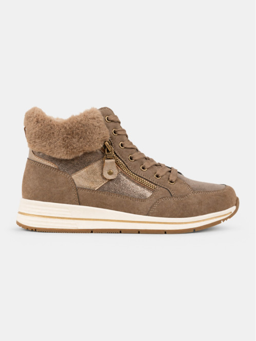 Chaussure montante taupe...