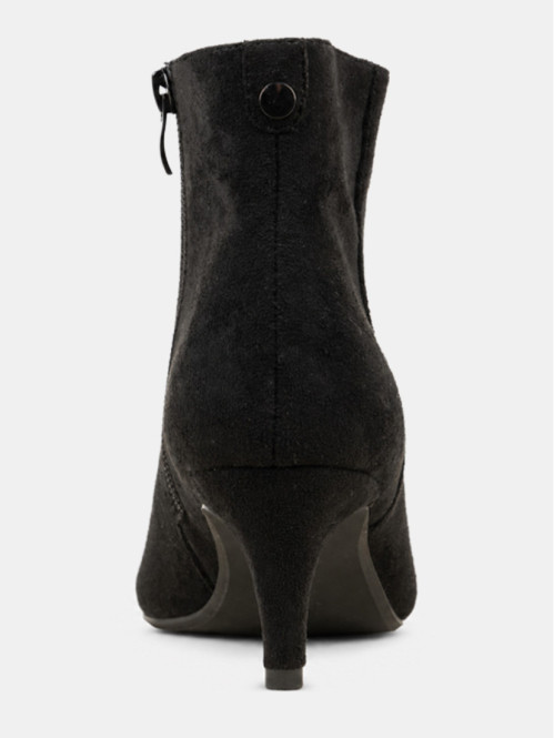 Bottines noires à talon...