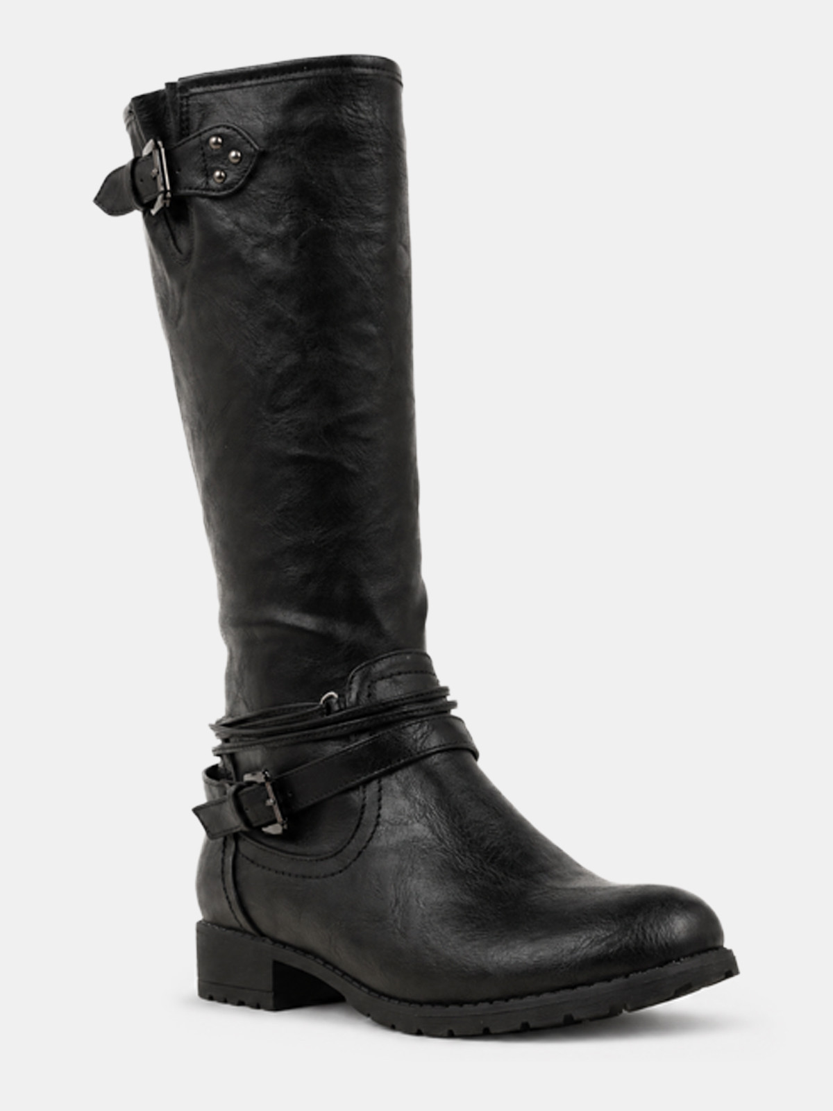 Bottes plates noires femme (36-41) Bottes plates noires femme (36-41)