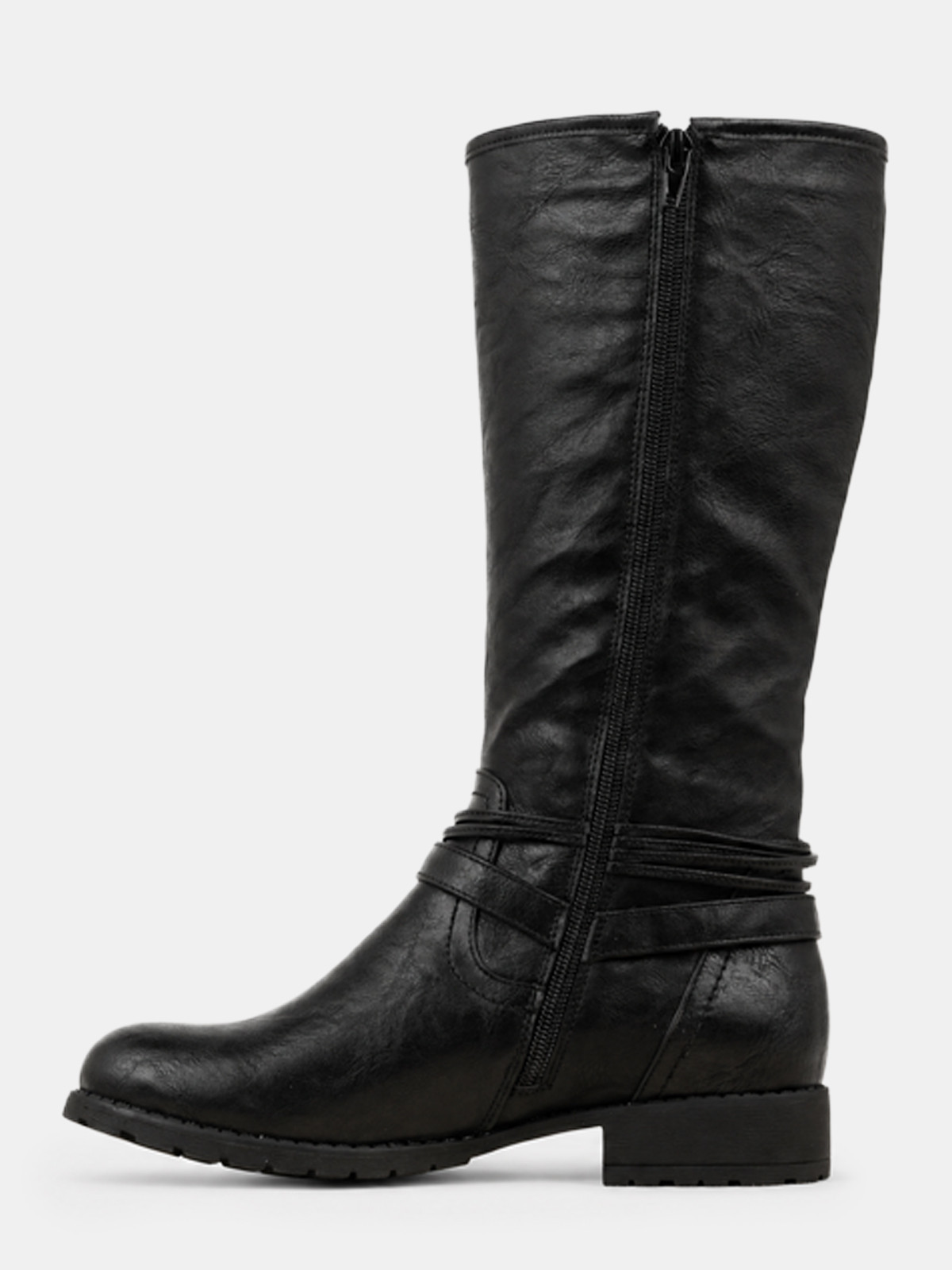 Bottes plates noires femme (36-41) Bottes plates noires femme (36-41)