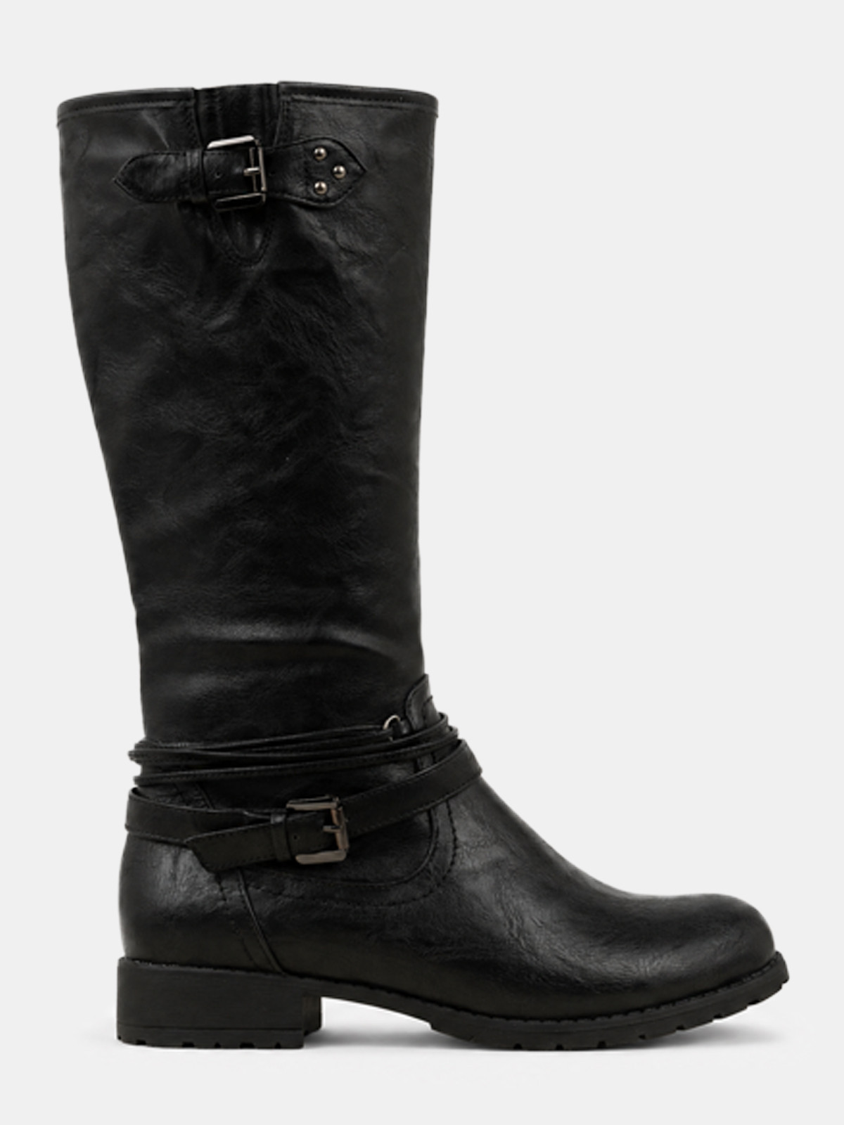 Bottes plates noires femme (36-41) Bottes plates noires femme (36-41)