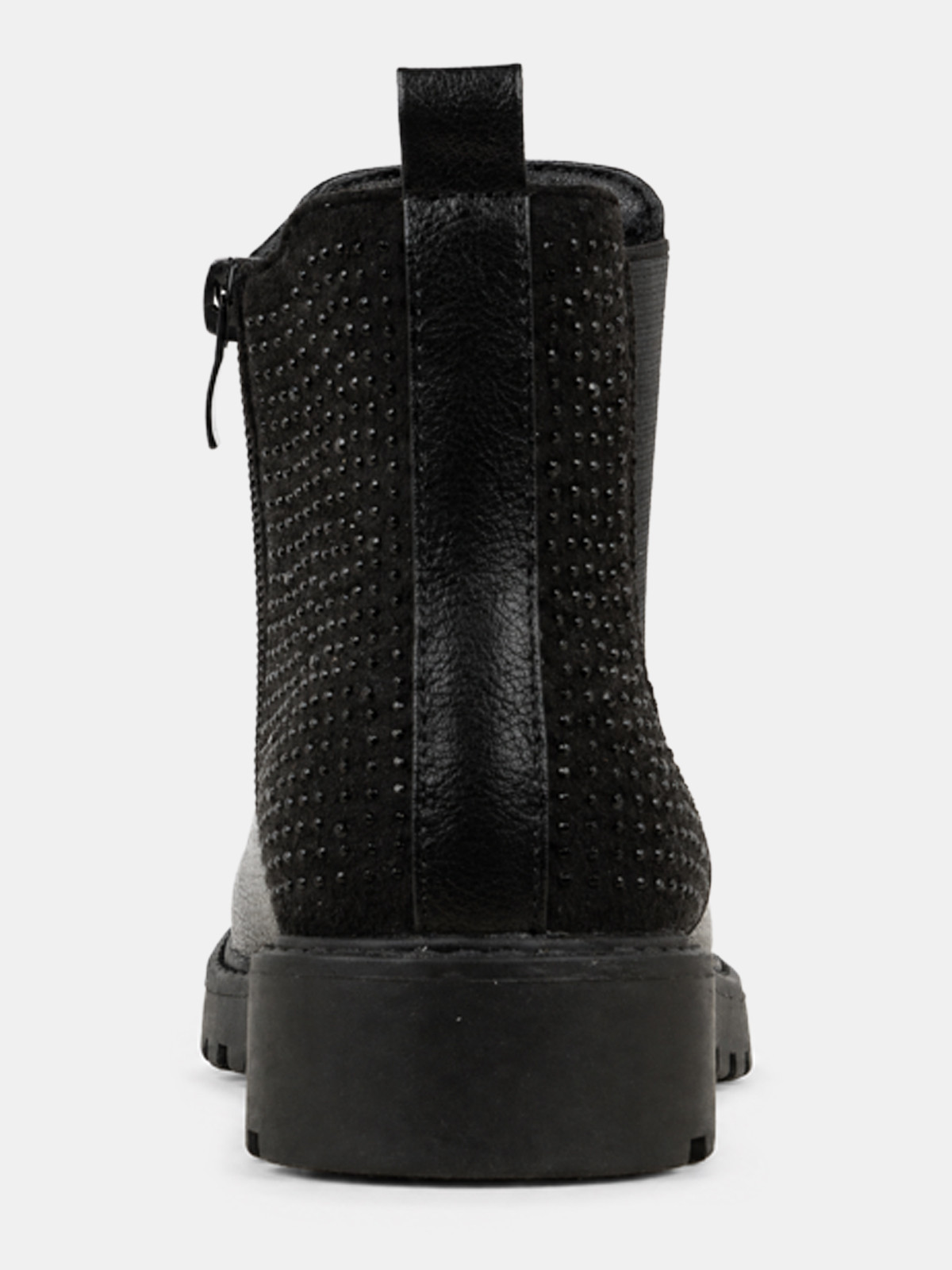 Bottines noires strass fille (31-36) Bottines noires strass fille (31-36)