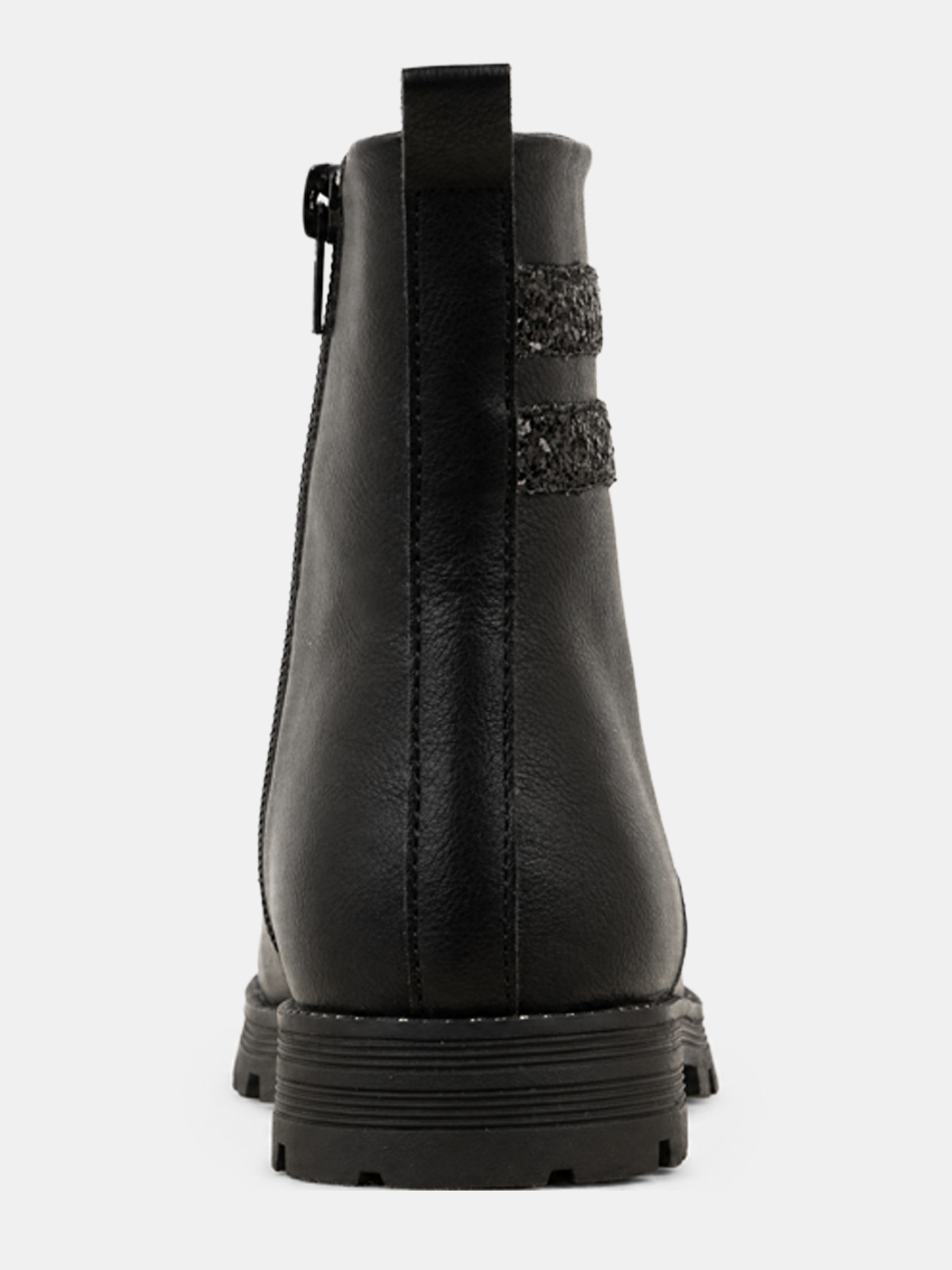 Bottines pailletées noires fille (31-36) Bottines pailletées noires fille (31-36)