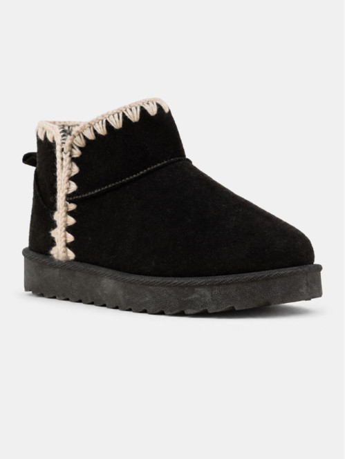 Boots noires fille (31-35)