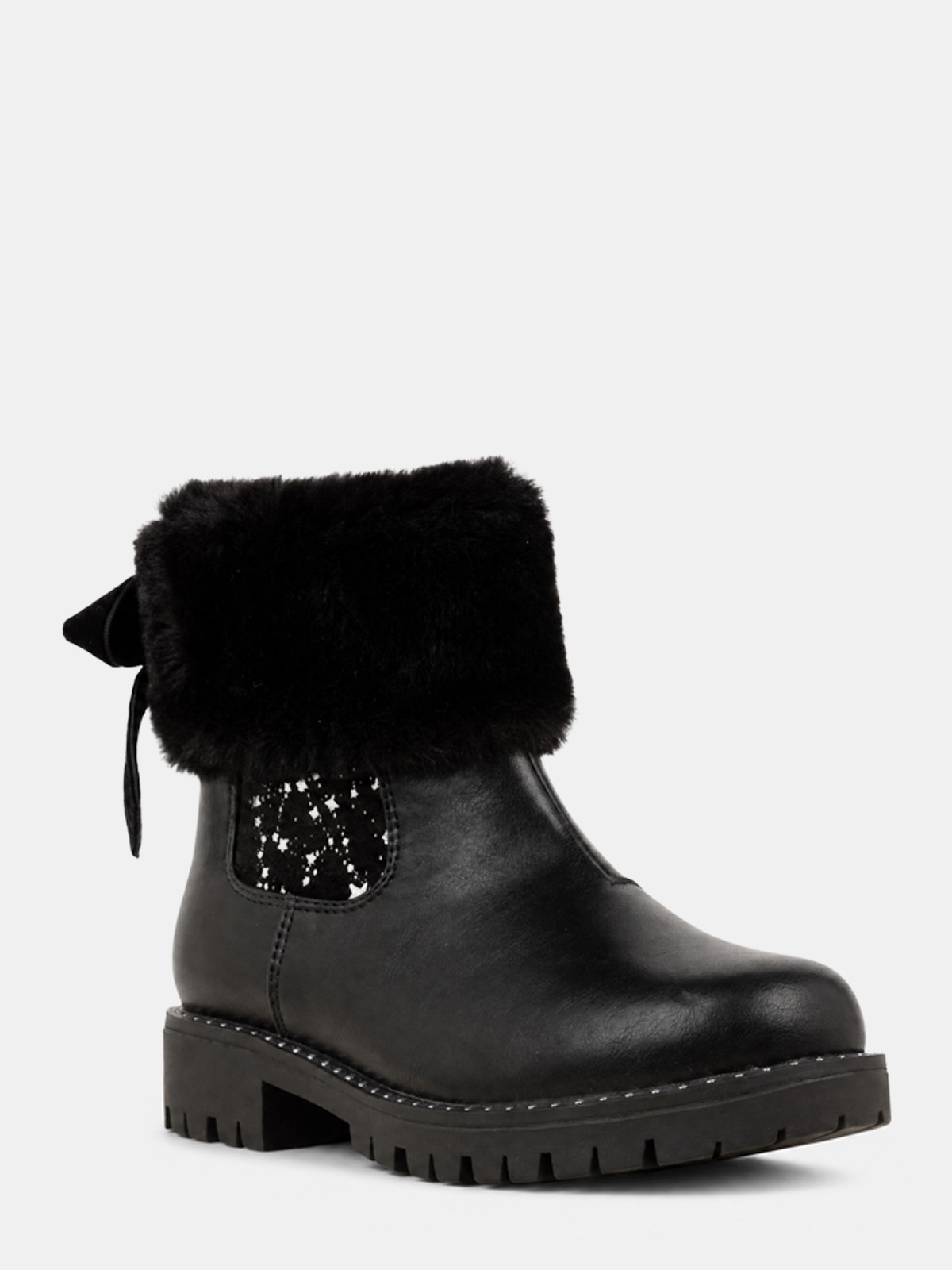 Bottine ruban velours fille (31-36) Bottine ruban velours fille (31-36)