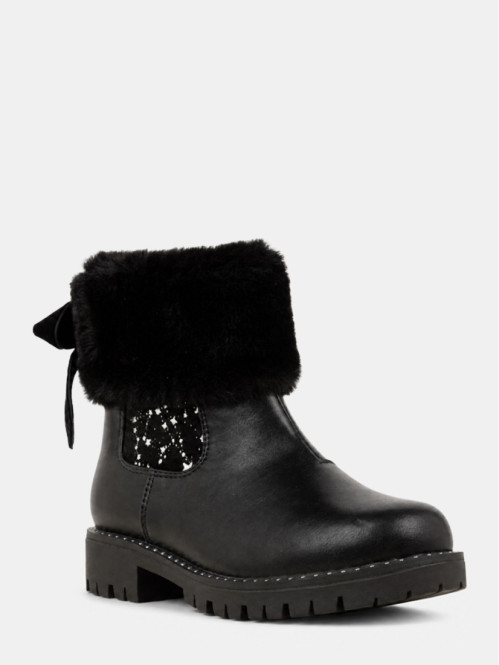 Bottine ruban velours fille (31-36) Bottine ruban velours fille (31-36)