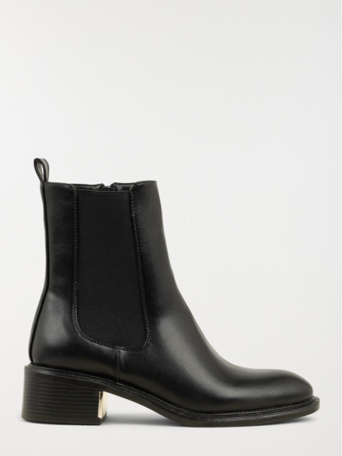 Bottines noires a talons femme 36 41