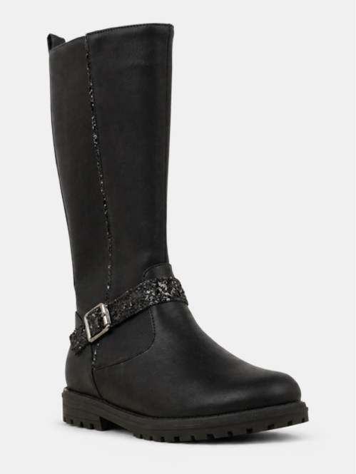 Bottes détail pailleté...