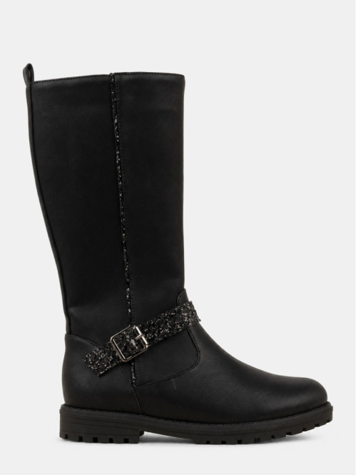 Bottes détail pailleté...
