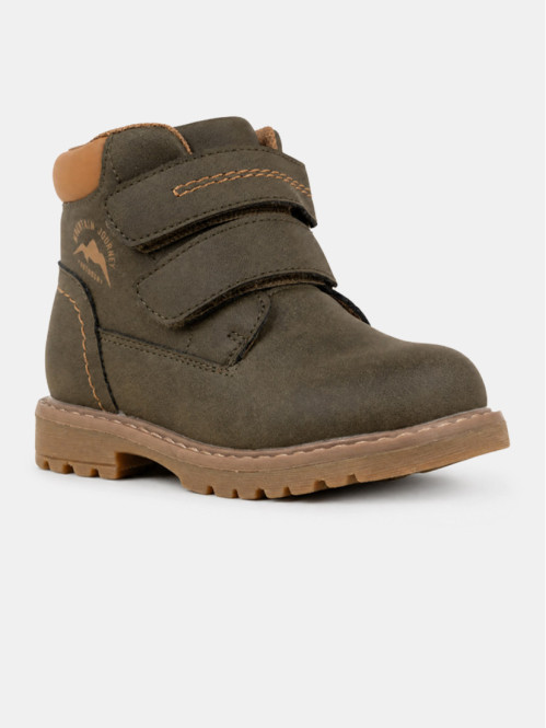 Boots à scratchs garçon...
