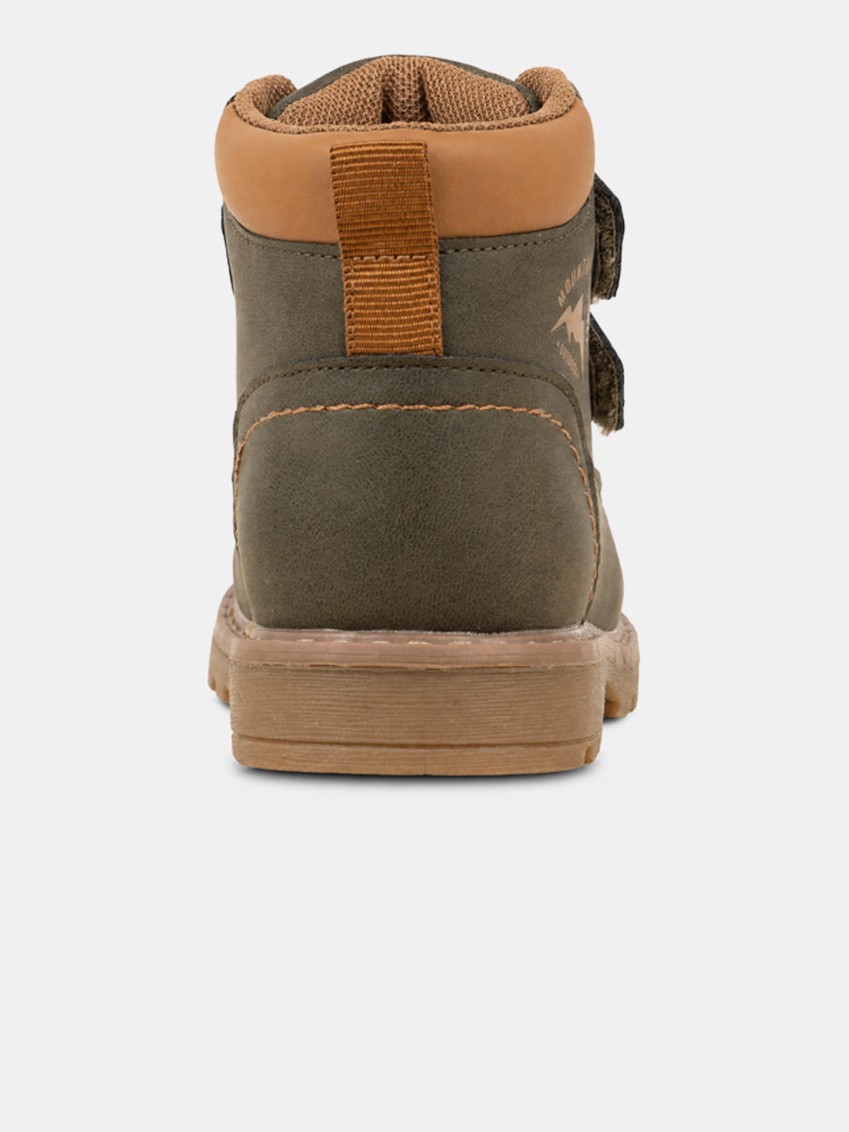 Boots à scratchs garçon kaki (24-30)