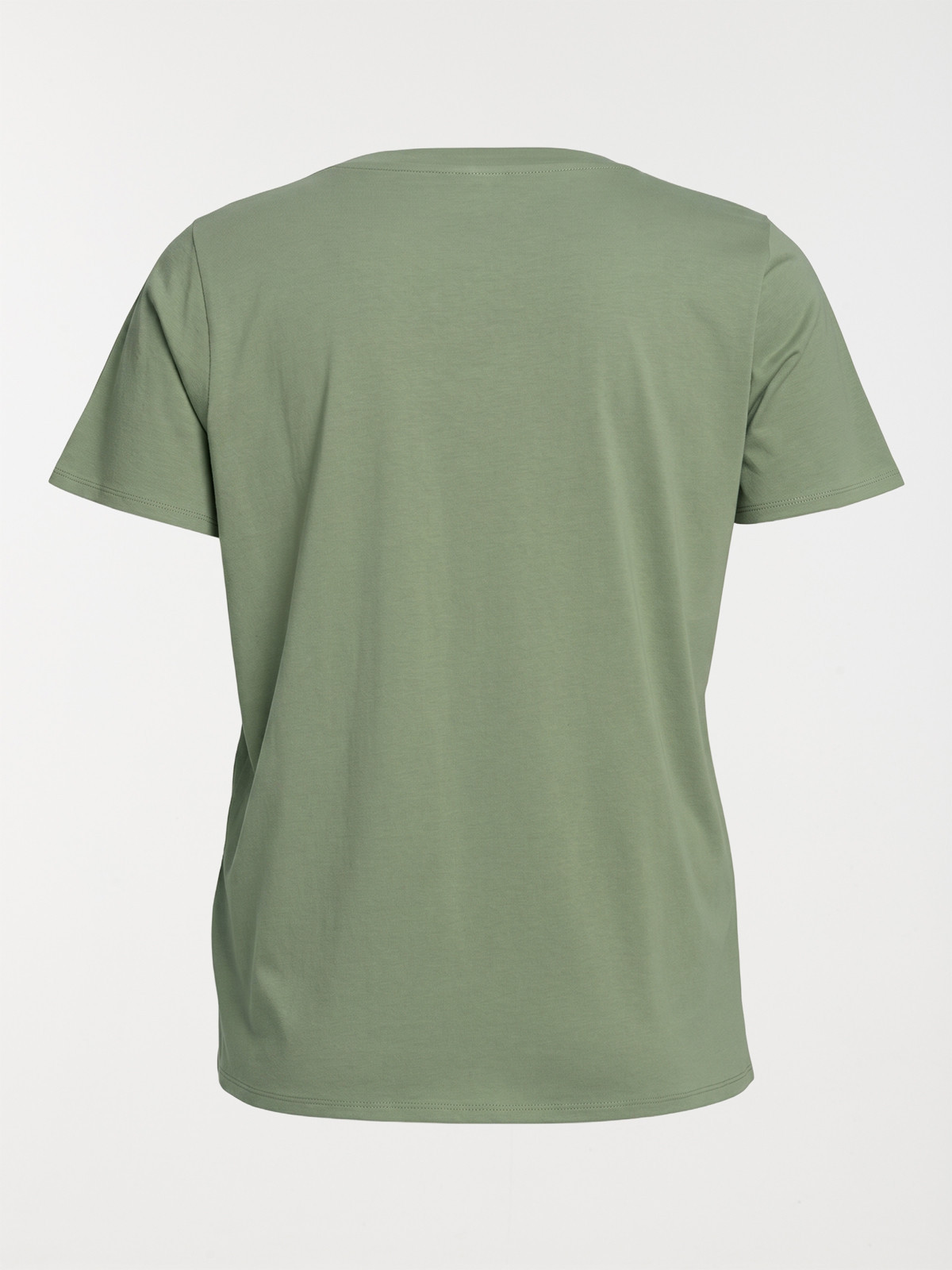 T-shirt col V glaise grande taille femme T-shirt col V glaise grande taille femme