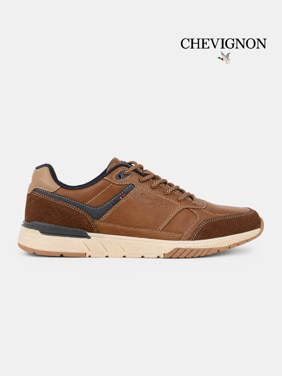 Basket Chevignon marron homme (41-46)