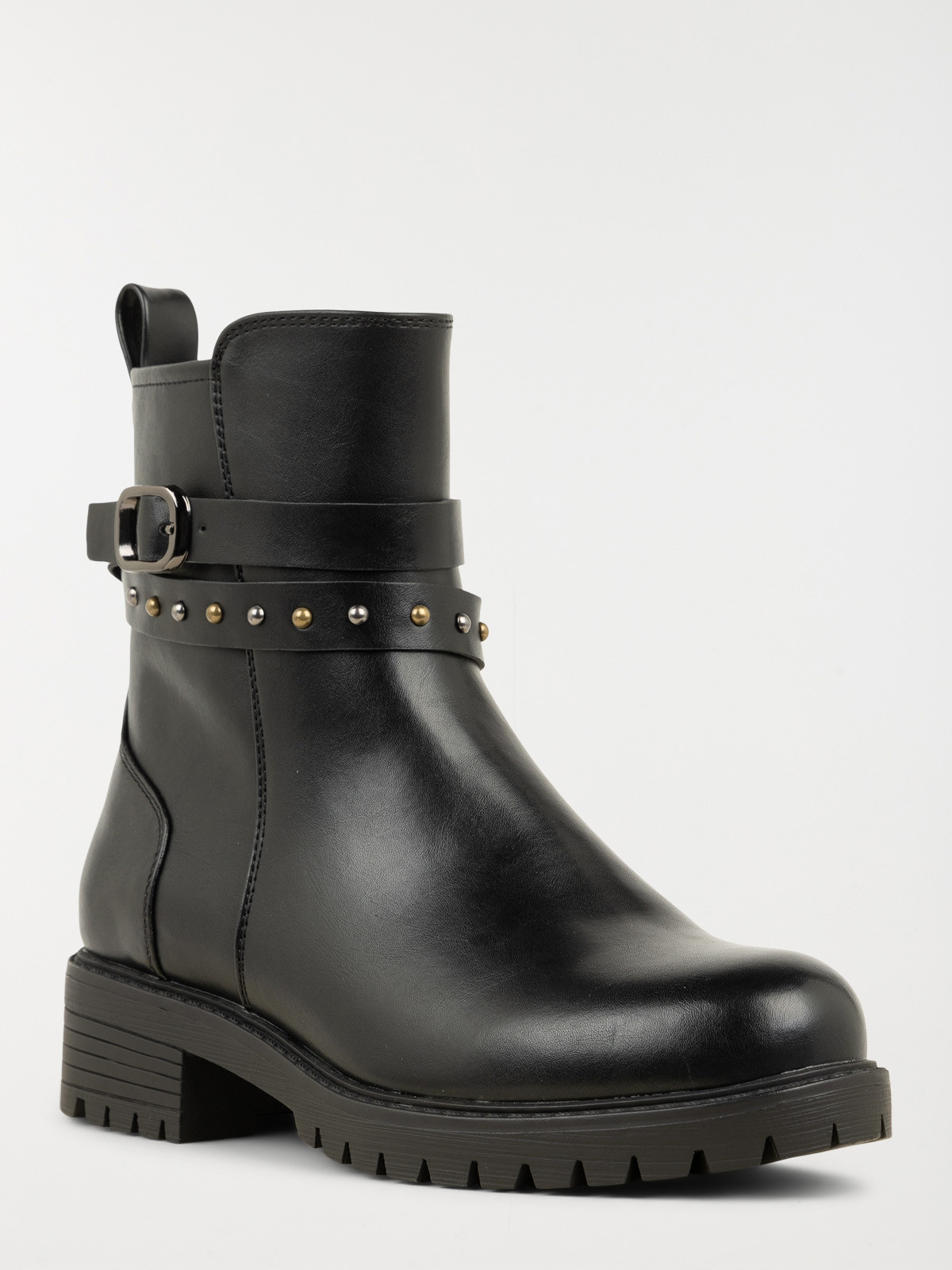 Bottines noires brides femme (36-41) Bottines noires brides femme (36-41)