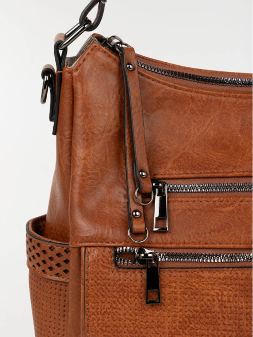 Sac à main multi-poches femme