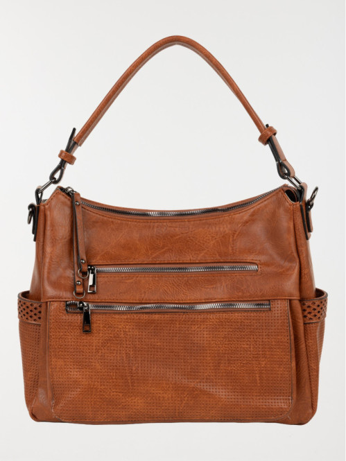 Sac à main multi-poches femme