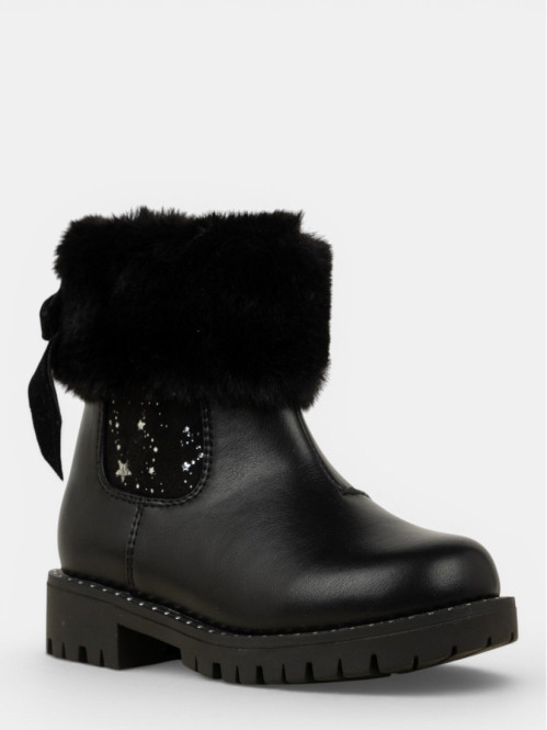Bottine ruban velours fille...