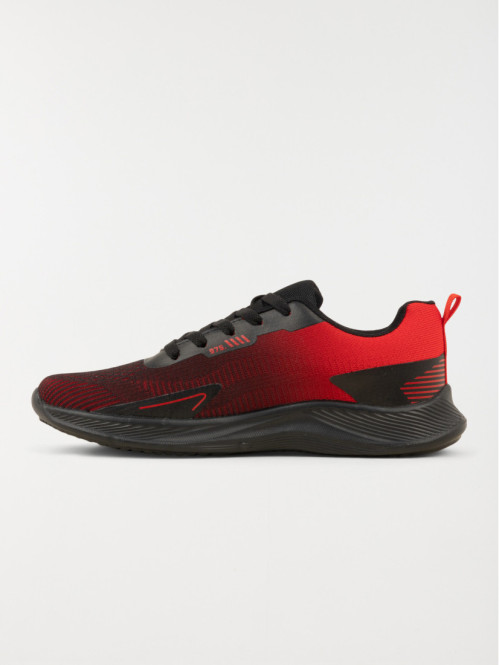 Basket sport noir et rouge homme (40-45)