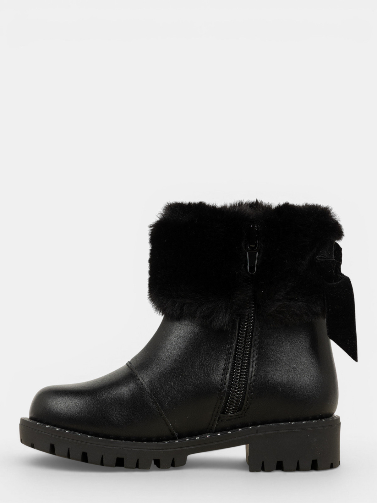 Bottine ruban velours fille (24-30) Bottine ruban velours fille (24-30)