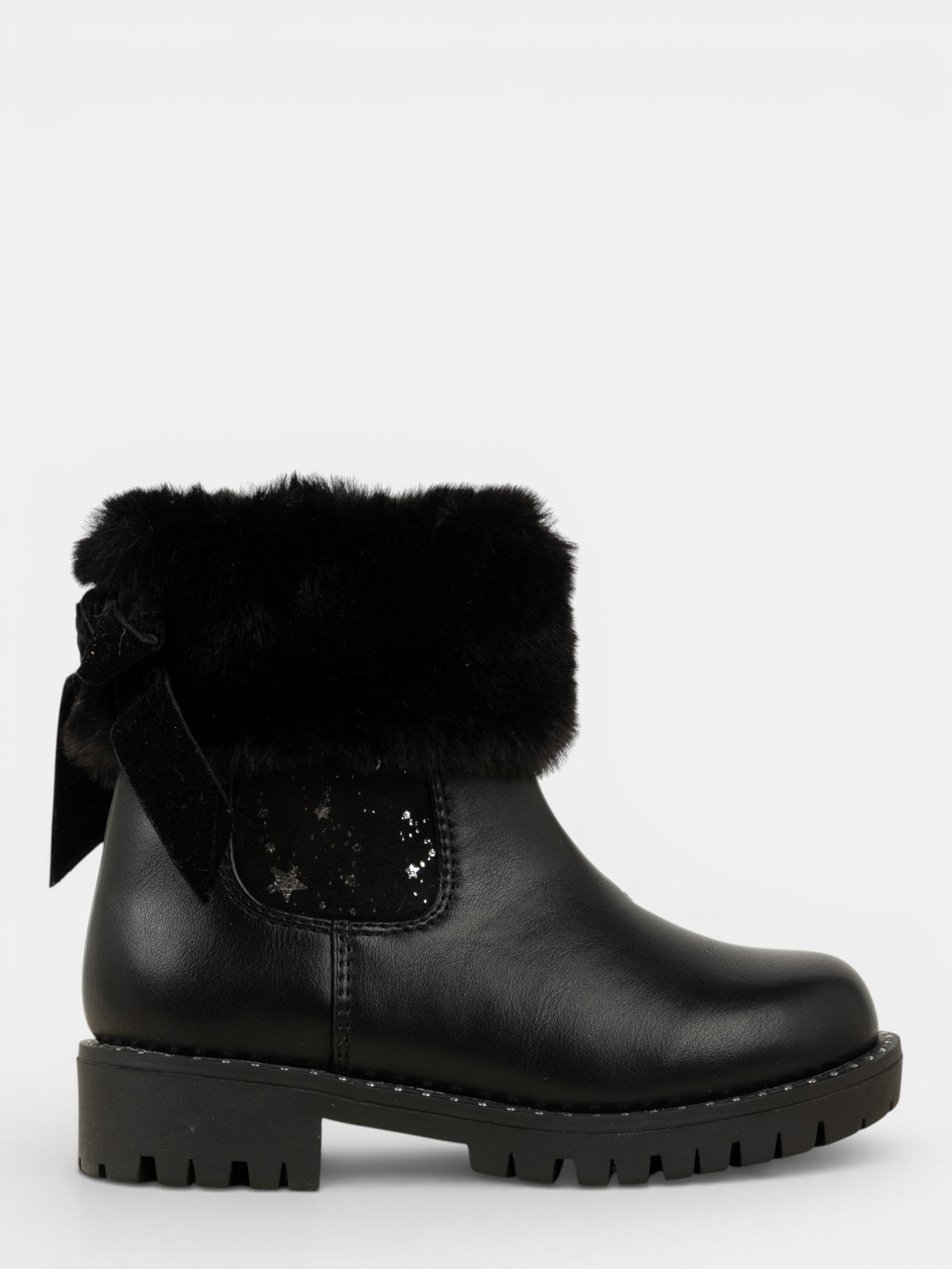 Bottine ruban velours fille (24-30) Bottine ruban velours fille (24-30)