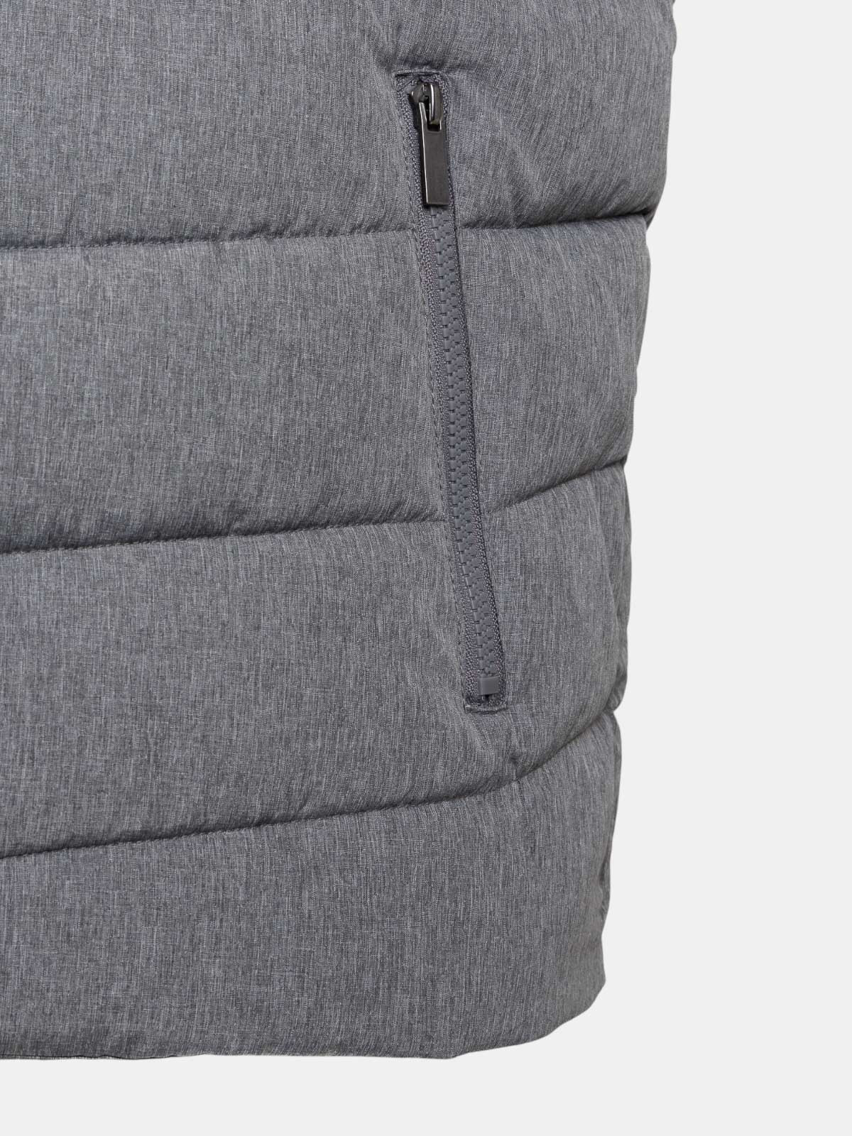 Doudoune grise grande taille homme