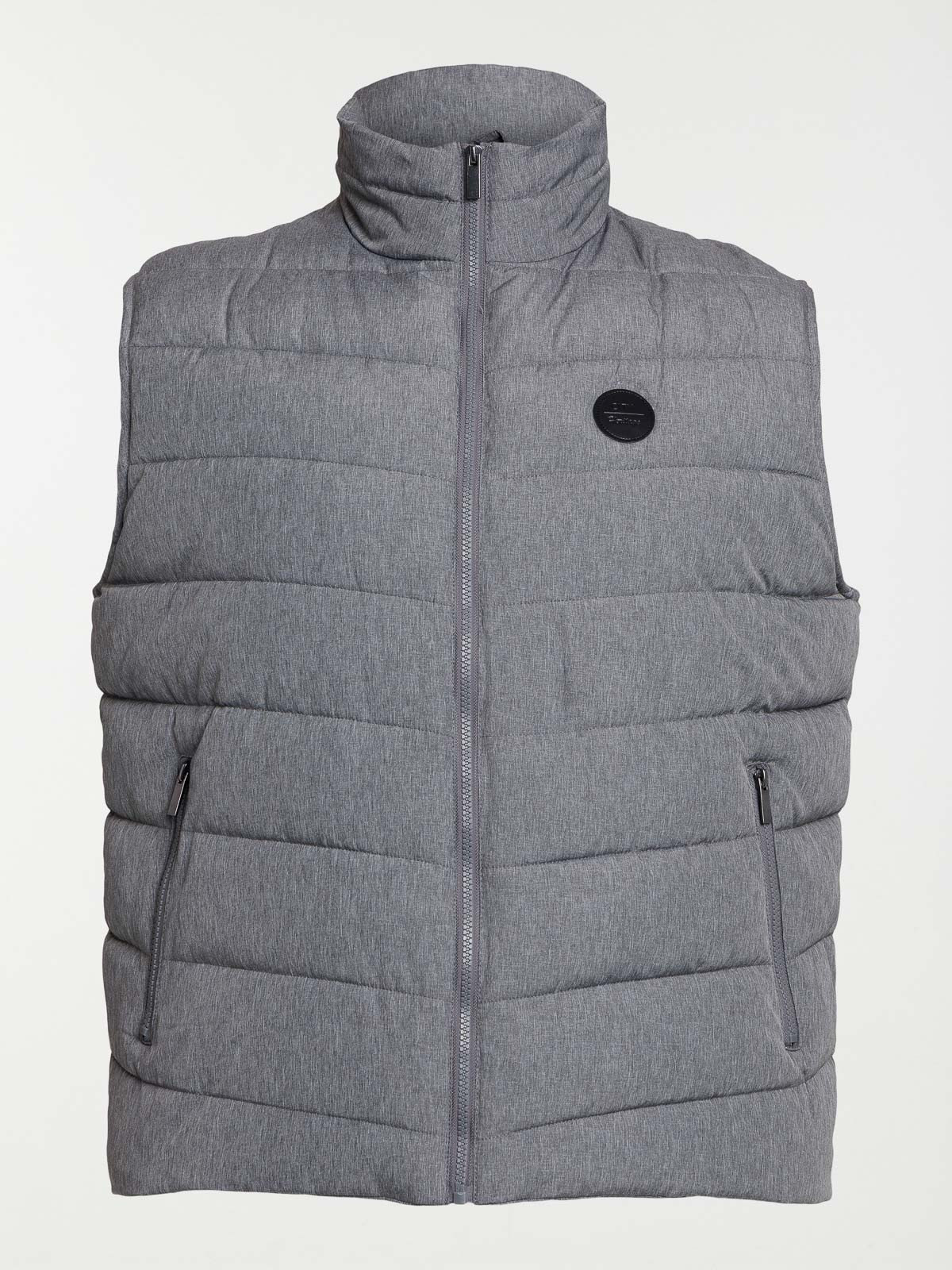 Doudoune grise grande taille homme