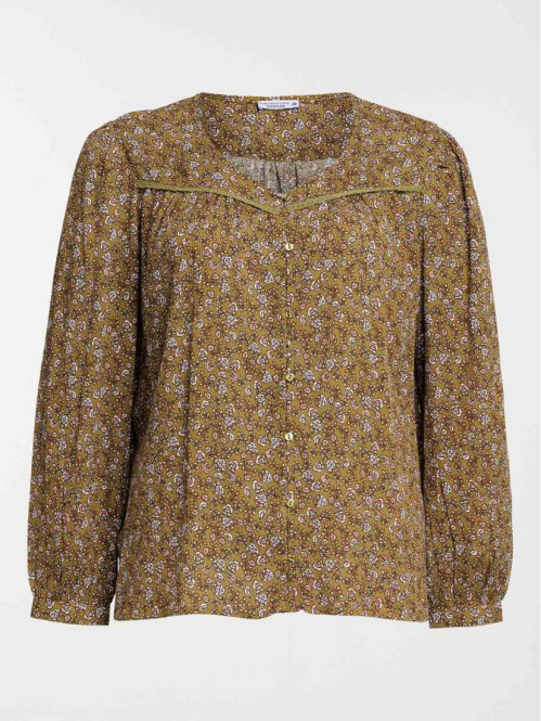 Chemise fleurie femme...