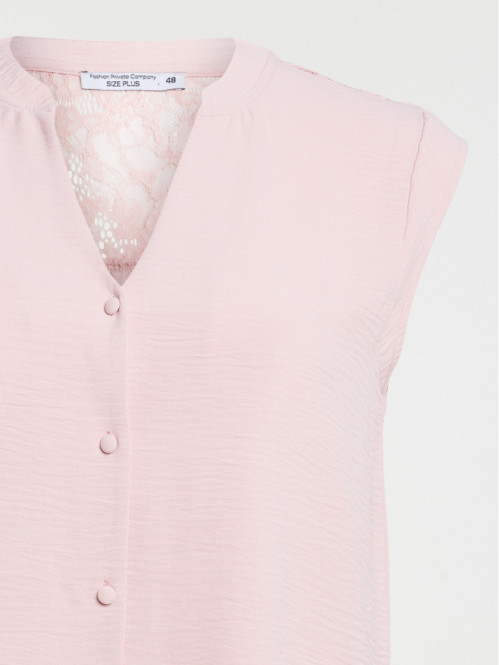 Chemise dentelle dos grande...