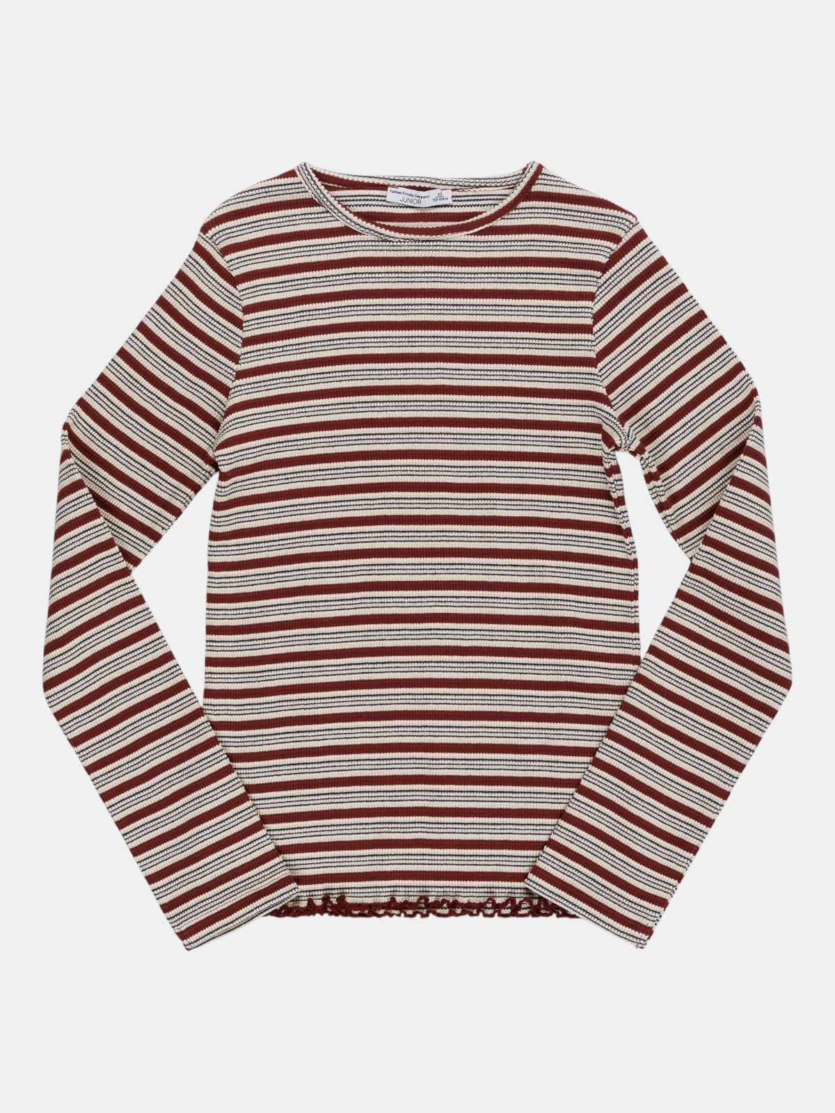 T-shirt rayé multicolore fille (XXS-M)