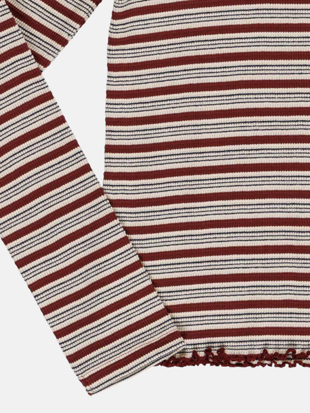 T-shirt rayé multicolore fille (XXS-M)